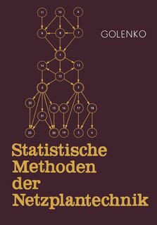 Front cover_Statistische Methoden der Netzplantechnik