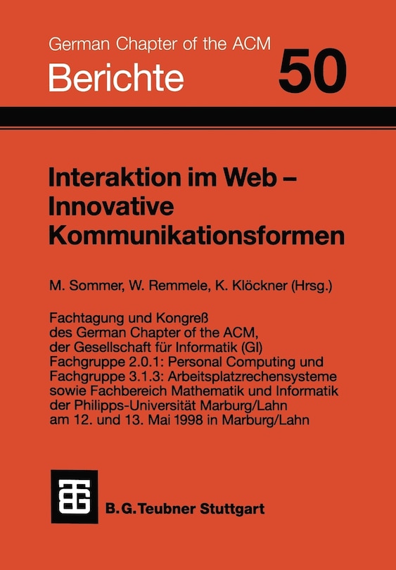 Interaktion Im Web -- Innovative Kommunikationsformen