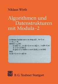 Algorithmen Und Datenstrukturen Mit Modula -- 2