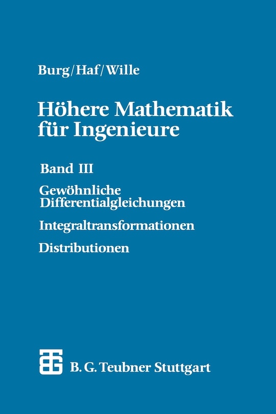 Front cover_Höhere Mathematik für Ingenieure
