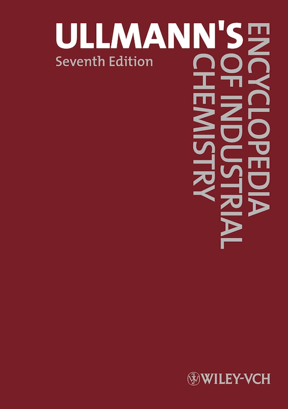 Front cover_Ullmann's Encyclopedia of Industrial Chemistry, 40 Volume Set
