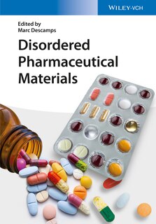 Couverture_Disordered Pharmaceutical Materials