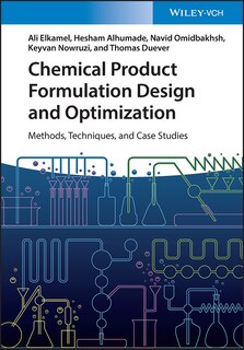 Front cover_Chemical Product Formulation Design and Optimization