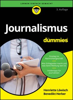 Couverture_Journalismus für Dummies