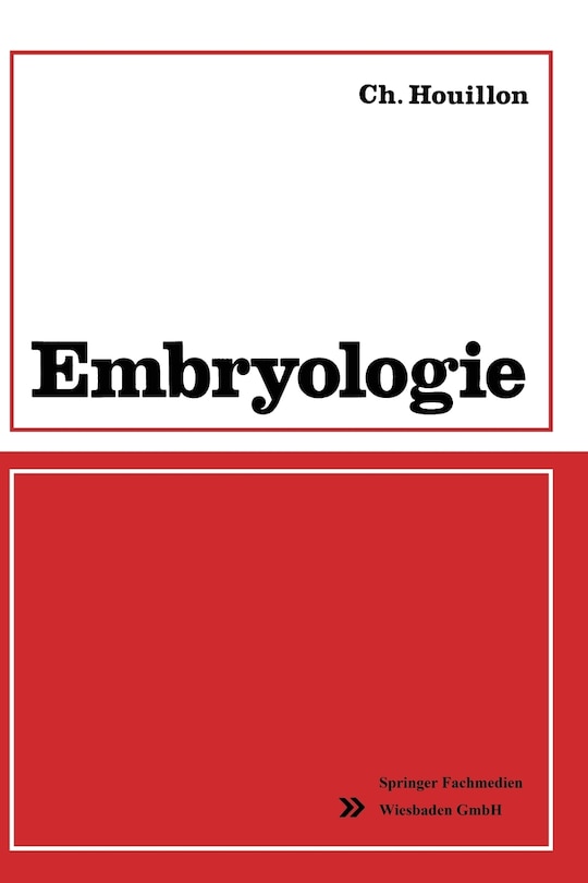 Front cover_Embryologie