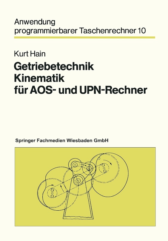 Couverture_Getriebetechnik Kinematik Für Aos- Und Upn-rechner