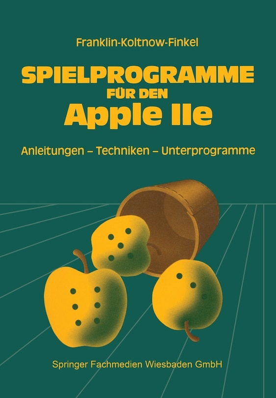 Front cover_Spielprogramme für den APPLE IIe