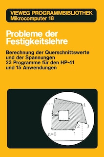 Front cover_Probleme Der Festigkeitslehre
