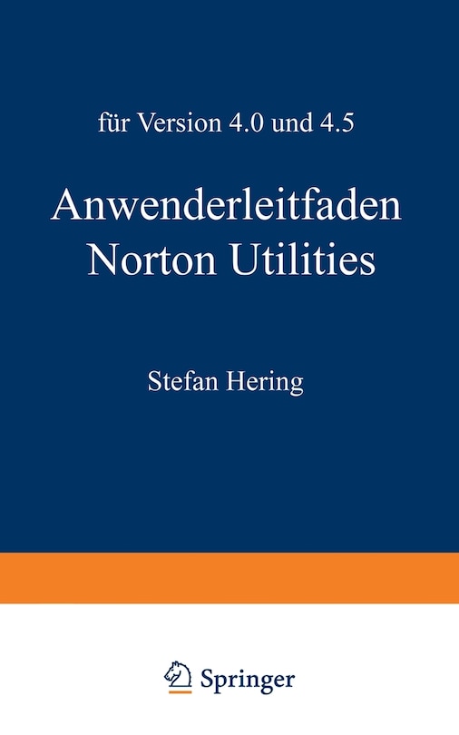 Front cover_Anwenderleitfaden Norton Utilities