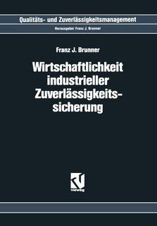 Front cover_Wirtschaftlichkeit Industrieller Zuverlässigkeitssicherung