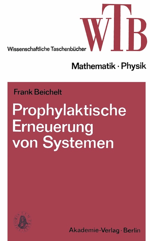 Front cover_Prophylaktische Erneuerung von Systemen