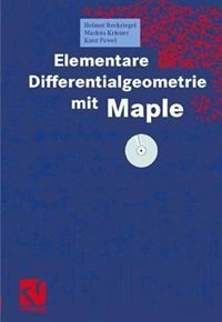 Couverture_Elementare Differentialgeometrie mit Maple