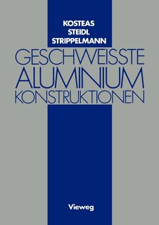 Front cover_Geschweisste Aluminiumkonstruktionen