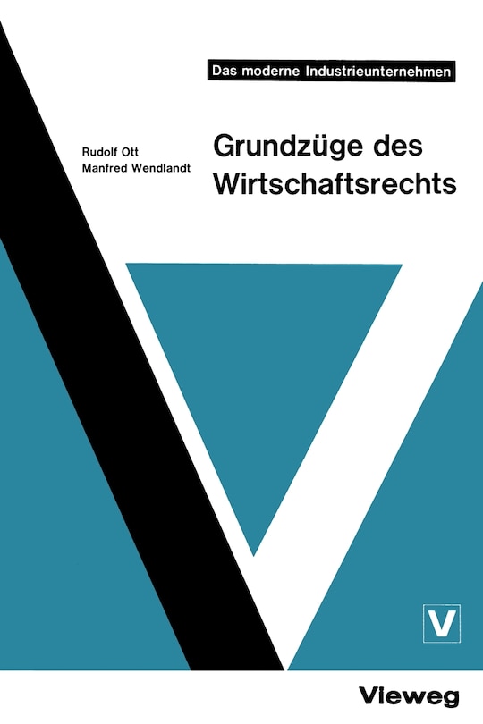 Front cover_Grundzüge Des Wirtschaftsrechts