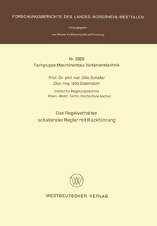Das Regelverhalten schaltender Regler mit Rückführung