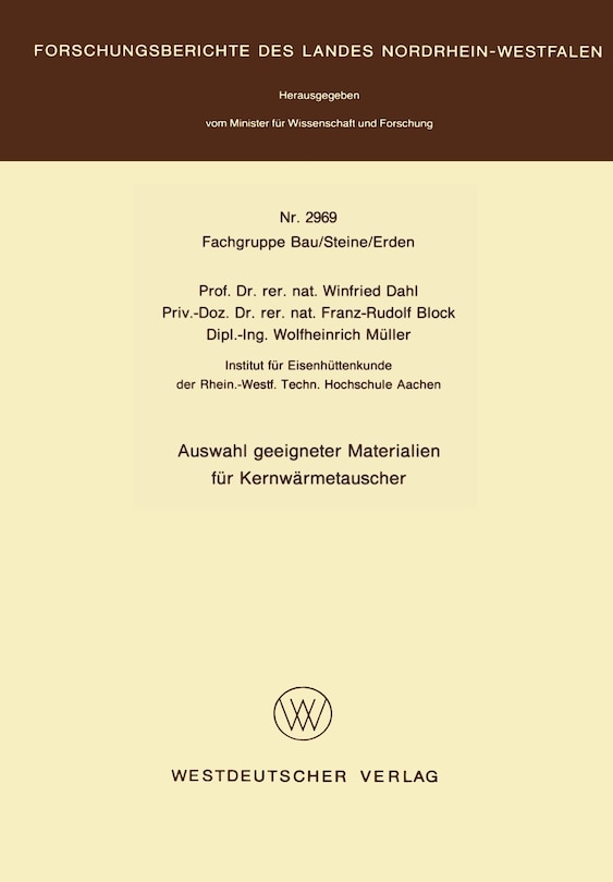 Auswahl geeigneter Materialien für Kernwärmetauscher