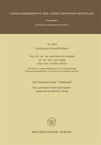 Front cover_Die Mechernicher Triasbucht