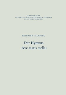 Front cover_Der Hymnus >Ave Maris Stella