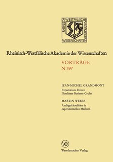 Front cover_Rheinisch-Westfälische Akademie Der Wissenschaften