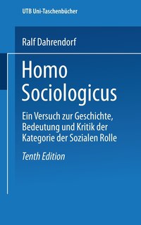 Front cover_Homo Sociologicus