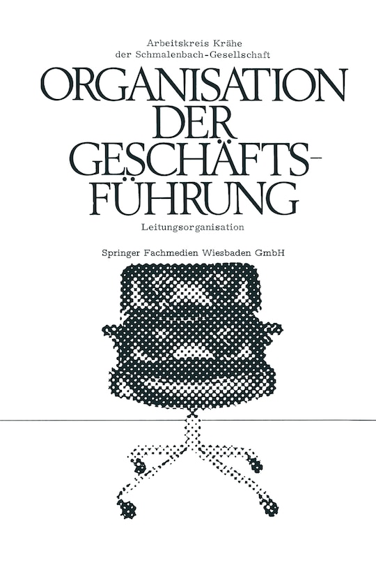 Couverture_Die Organisation der Geschäftsführung