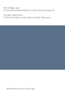 Front cover_Liberalismus und arbeitende Klassen