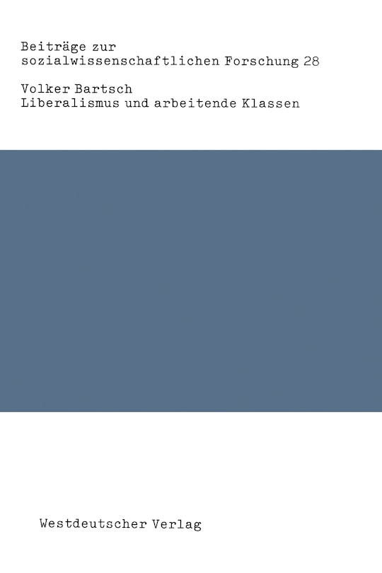 Front cover_Liberalismus und arbeitende Klassen