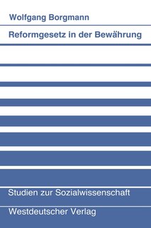 Front cover_Reformgesetz in der Bewährung