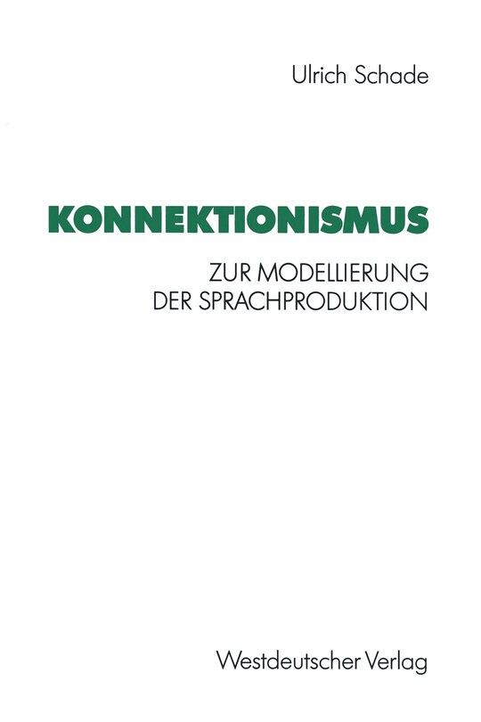Front cover_Konnektionismus