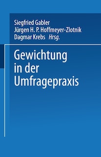 Gewichtung In Der Umfragepraxis