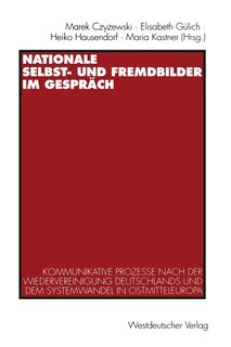 Front cover_Nationale Selbst- und Fremdbilder im Gespräch