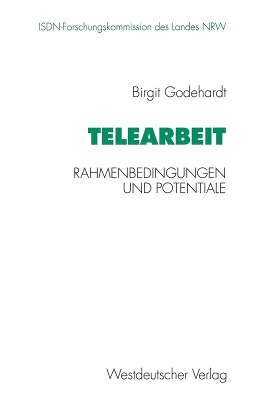Front cover_Telearbeit