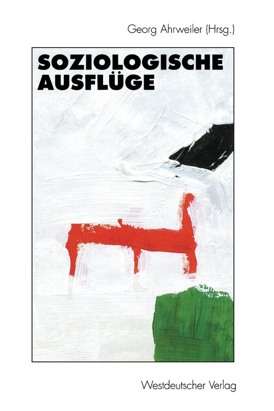 Front cover_Soziologische Ausflüge