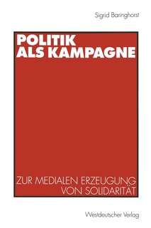 Front cover_Politik als Kampagne