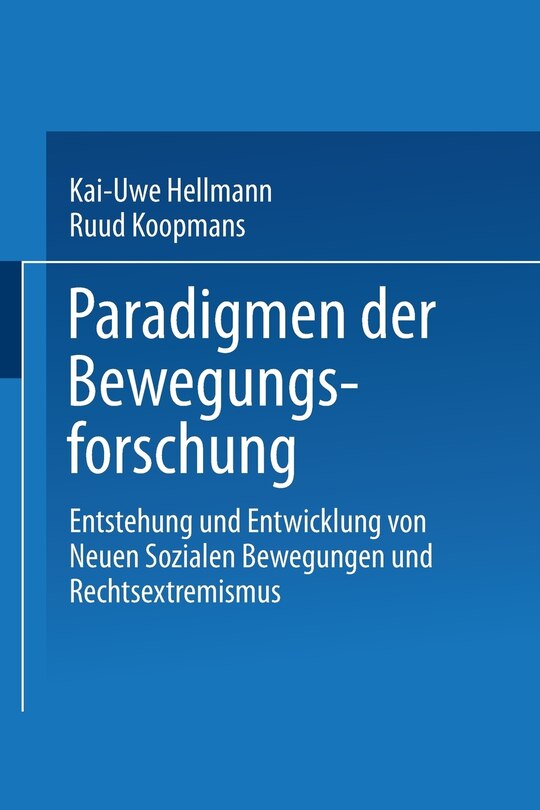 Front cover_Paradigmen Der Bewegungsforschung