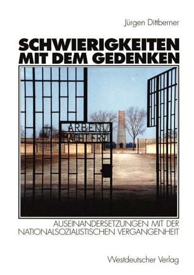 Front cover_Schwierigkeiten mit dem Gedenken
