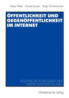 Couverture_Öffentlichkeit Und Gegenöffentlichkeit Im Internet