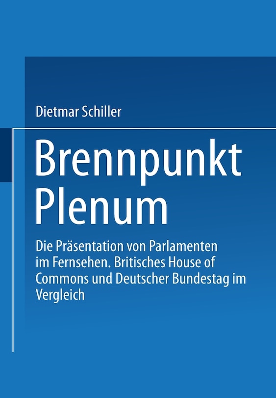 Couverture_Brennpunkt Plenum