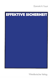 Front cover_Effektive Sicherheit