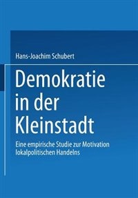 Demokratie in Der Kleinstadt