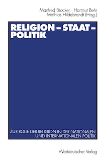 Front cover_Religion -- Staat -- Politik