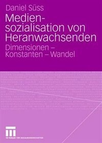Front cover_Mediensozialisation von Heranwachsenden