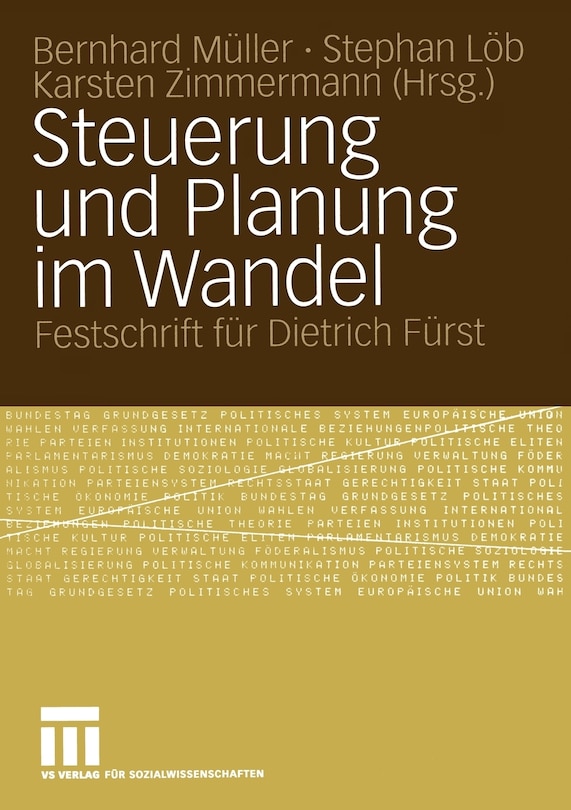 Front cover_Steuerung und Planung im Wandel