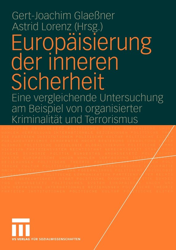 Couverture_Europäisierung Der Inneren Sicherheit