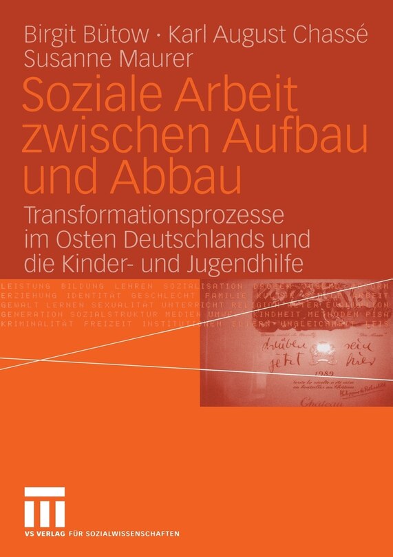 Front cover_Soziale Arbeit zwischen Aufbau und Abbau