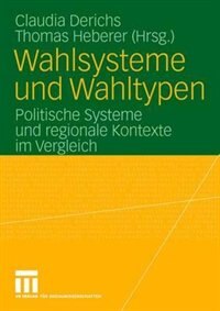 Front cover_Wahlsysteme und Wahltypen