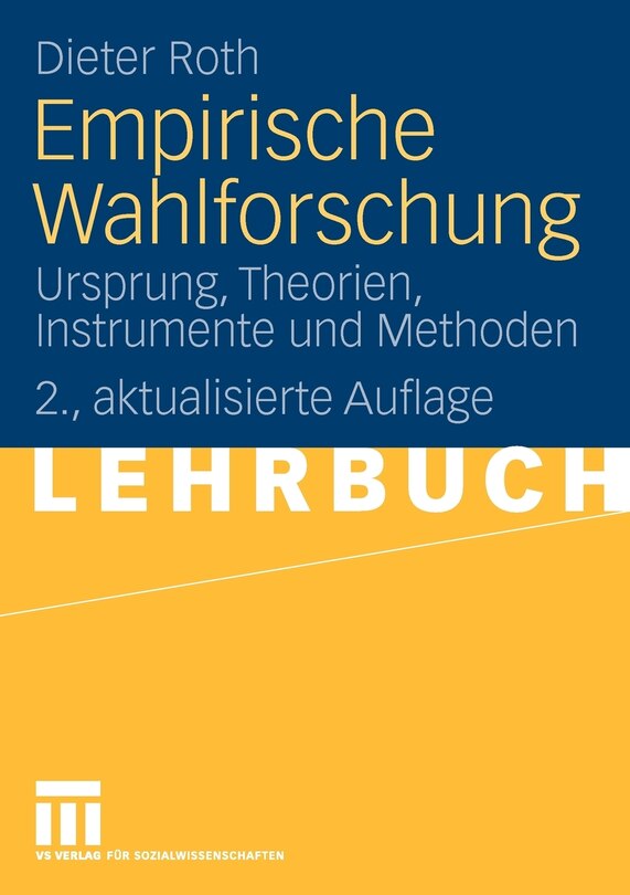 Couverture_Empirische Wahlforschung