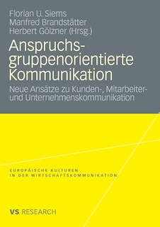 Couverture_Anspruchsgruppenorientierte Kommunikation