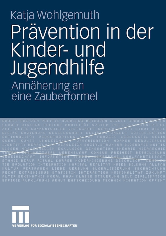 Front cover_Prävention In Der Kinder- Und Jugendhilfe