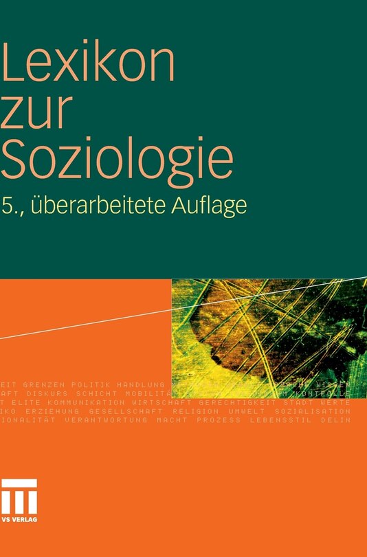 Front cover_Lexikon Zur Soziologie